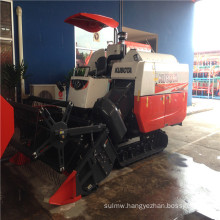 second hand kubota harvetser 85% new rice combine harvester Japanese brand kubota for sale